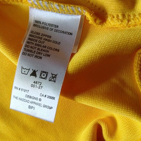 2-piece Nike Athletic Navy Blue,Yellow,  White Track Outfit Toddler 3T  Zip-Up - Picture 13 of 16